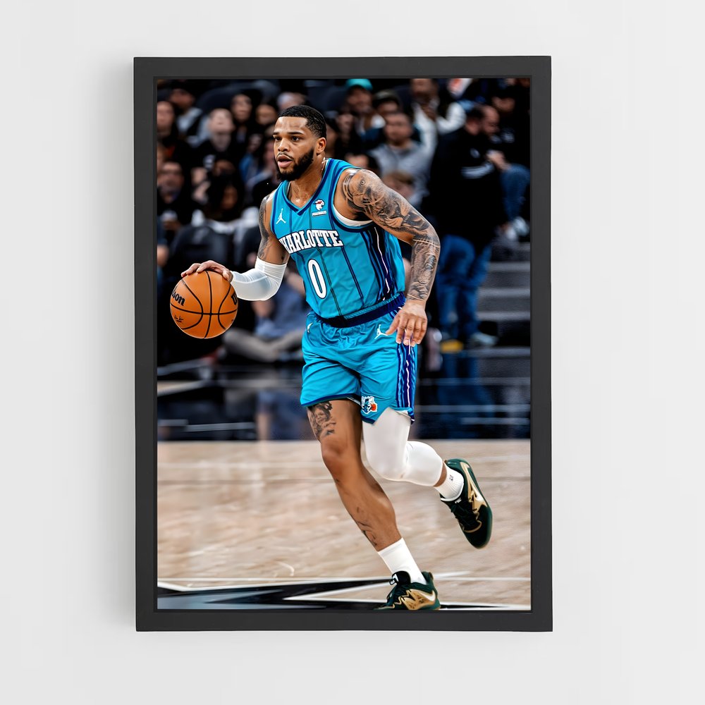 Poster Envolée Urbaine – affiche Basketball (vue 2)